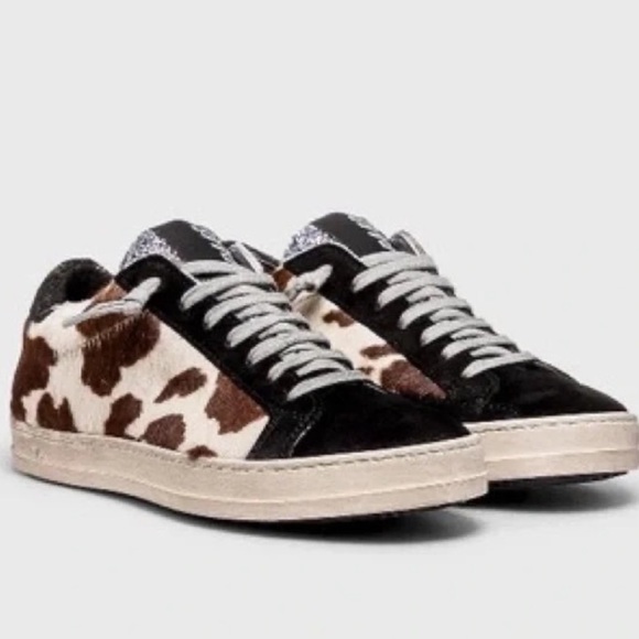 P448 John Brown Mixed Media Glitter giraffe print size 38 - Picture 5 of 5